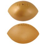 Mini Vinyl Football - 7" Two Sided Imprint - Gold