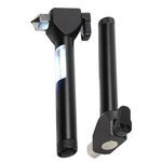 Mini Watchman Flashlight with Escape Hammer - Metallic Black