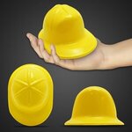 Mini Yellow Plastic Construction Hat