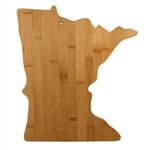 Minnesota State Cutting Board - Brown