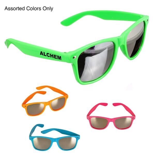 Main Product Image for Custom Imprinted Mirrored Sunglasses