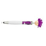 Miss MopToppers(R) Screen Cleaner with Stylus Pen - Purple