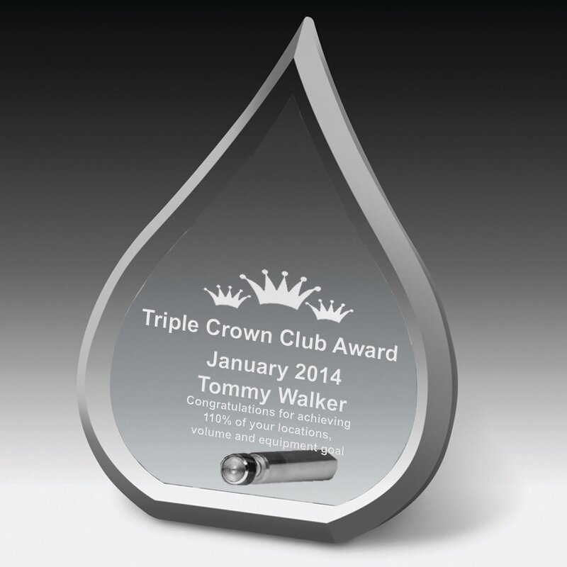 Main Product Image for Modern flame award - Laser
