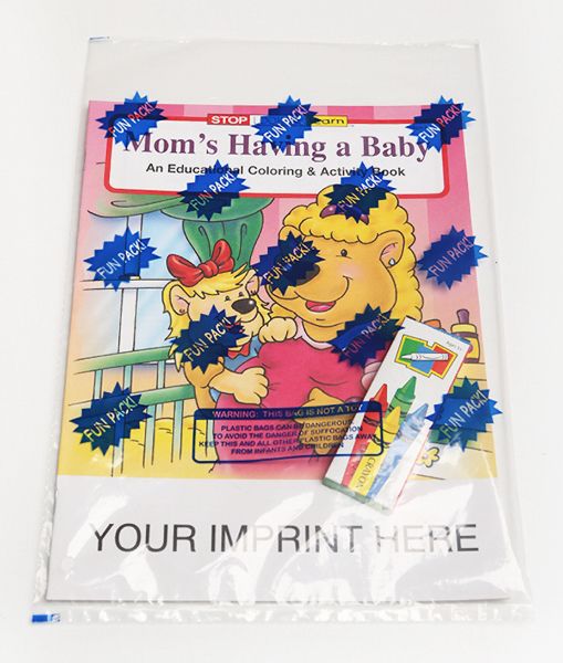 Main Product Image for Mom's Having A Baby Coloring And Activity Book Fun Pack