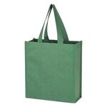 Monroe Mini Non-Woven Glitter Tote Bag - Green