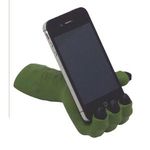 Monster Hand Phone Holder Squeezies® Stress Reliever - Green
