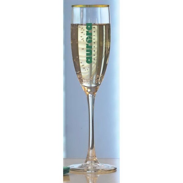 Main Product Image for Champagne Glass Imprinted Montego Flute 5.75 Oz