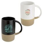 Monticello 17 oz Ceramic Mug - Medium White