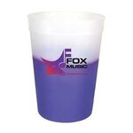 Mood™ 12 oz. Stadium Cup, Full Color Digital - Frosted to Purple