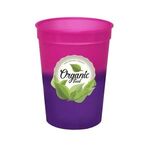 Mood™ 12 oz. Stadium Cup, Full Color Digital - Pink to Purple