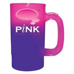 Mood™ 14 oz. Beer Stein (1 Side), Full Color Digital - Pink to Purple