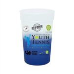 Mood 17 oz. Stadium Cup, Full Color Digital - Frosted to Blue