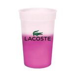 Mood 17 oz. Stadium Cup, Full Color Digital - Frosted to Pink