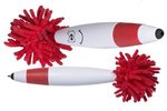 MopTopper (TM) Jr. Pen - White-red