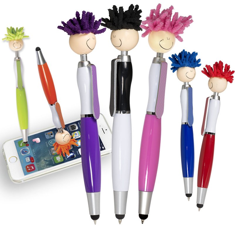Main Product Image for Imprinted Pen -Moptopper (TM) Screen Cleaner & Stylus Pen
