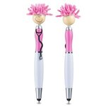 MopTopper (TM) Stethoscope Stylus Pen -  Pink