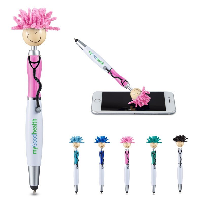 Main Product Image for Custom Imprinted Pen MopTopper (TM) Stylus Pen with Stethoscope