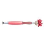 MopToppers(R) Wheat Straw Screen Cleaner with Stylus Pen - Red