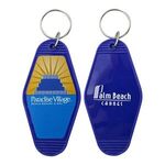 Motel Key Tag - Blue