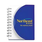 Mountain View Pocket Jotter Notepad Notebook - Blue