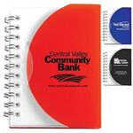 Mountain View Pocket Jotter Notepad Notebook - Red