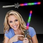 Multi Colored LED Light Up Glow Star Wand - Multi Color