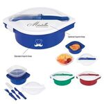 Buy Multi-Compartment Food Container With Utensils