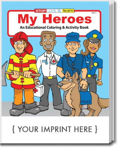 Main Product Image for My Heroes Coloring And Activity Book