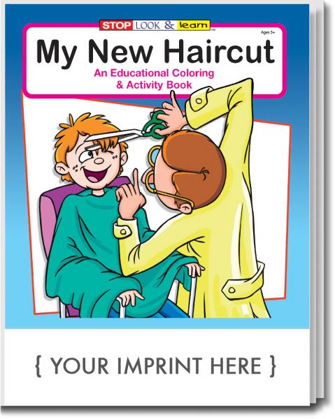 Main Product Image for My New Haircut Coloring And Activity Book USA Made