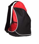 Natural Curve Sling Backpack - Red