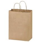 Natural Kraft 2-Bottle Wine Tote in CMYK - Color Evolution - Natural Kraft Brown