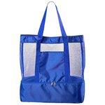 Nautical Insulated Beach Bag - Bright Royal Blue