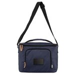 Navigator Collection - RPET 300D Cooler Bag - Full Color - Navy Blue