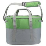 Navigator Cooler Bag - Gray/lime Green