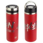 NAYAD™ Roamer 18 oz Stainless Double Wall Bottle - Medium Red