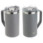 NAYAD(TM) Metro 20 oz Stainless Double Wall Mug - Medium Gray