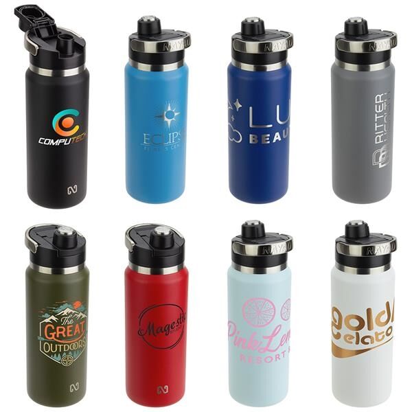 Main Product Image for Marketing Nayad Traveler 26 Oz Stainless Bottle & Twist-Top Sp