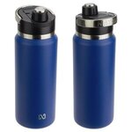 NAYAD Traveler 26 oz. Stainless Bottle w/ Twist-Top Spout - Navy Blue