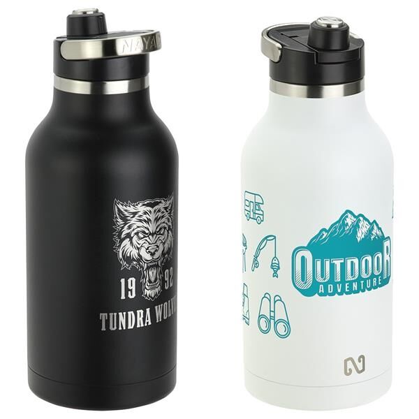 Main Product Image for NAYAD Traveler 64 oz Stainless Double-wall Bottle