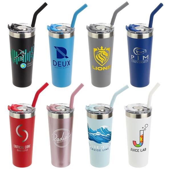 Main Product Image for Marketing Nayad Trouper 22 Oz Stainless Double Wall Tumbler & St