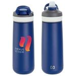 NAYAD® Vive 23 oz Stainless Double Wall Bottle - Dark Blue