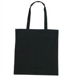 Negozio Colored Cotton Tote - Black