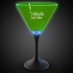 Buy 7 oz Neon LED Martini Glasses - Green