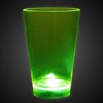 Neon Plastic LED Tumblers - 12 Ounce - Green