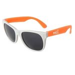 Buy Custom Printed Neon Sunglasses - White Frame