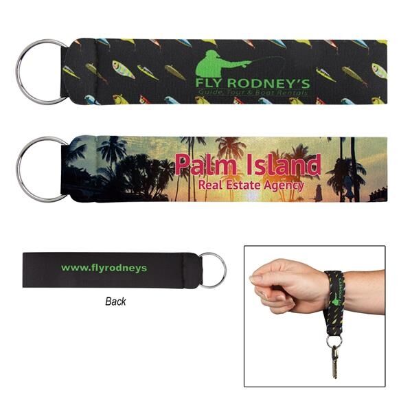 Main Product Image for Neoprene Wristband With Key Ring