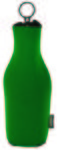 Neoprene Zip-Up Bottle Koozie (R) Kooler -  