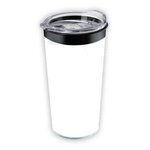New Acrylic Tumbler with Clear Lid - Clear