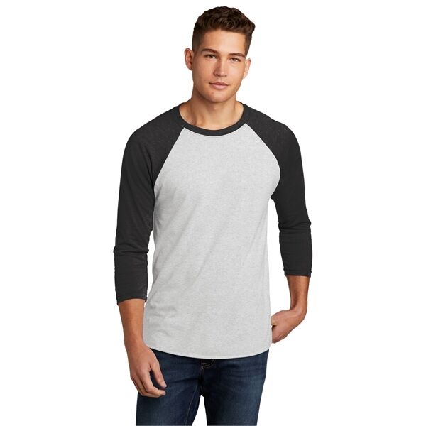 Main Product Image for Custom Unisex Tri-Blend 3/4-Sleeve Tee Next Level 