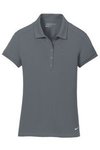 Nike Golf Ladies Dri-FIT Solid Icon Pique Modern Fit Polo. -  